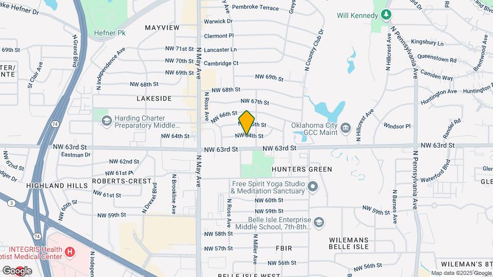 2712 NW 64th St Map and Location Details