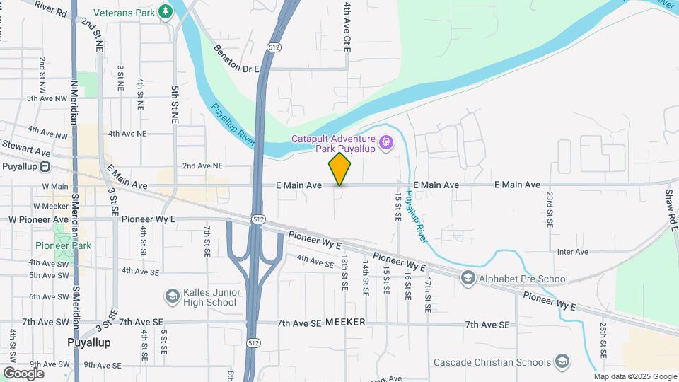 1206 E Main Ave Map and Location Details