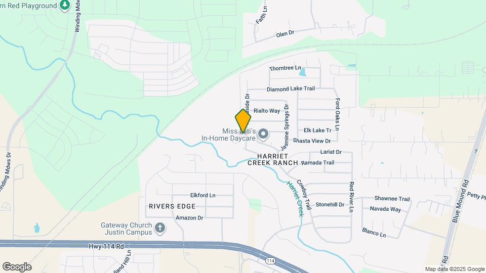 16521 Woodside Dr Map and Location Details