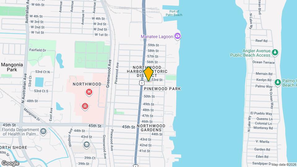 515 52nd St Mapa y Detalles de la Ubicación