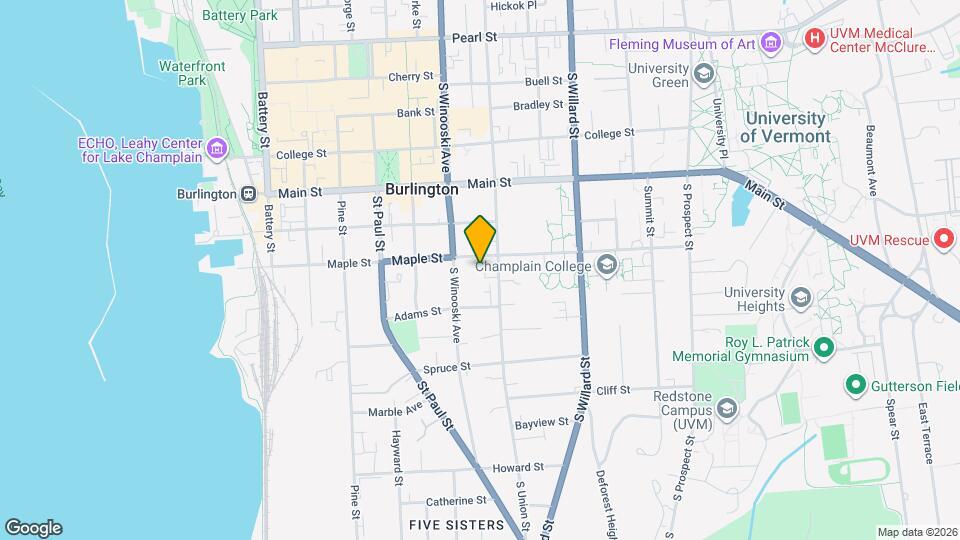 237 Maple St, Unit 5 Map and Location Details