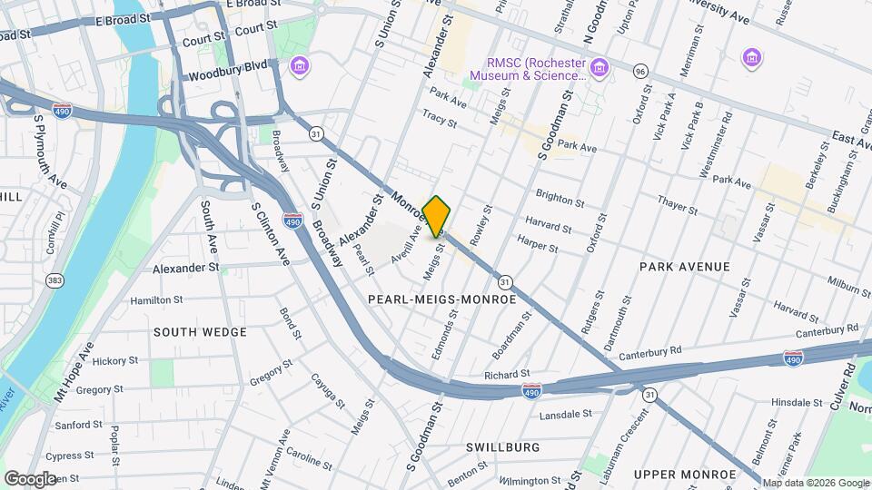385 Meigs St Map and Location Details