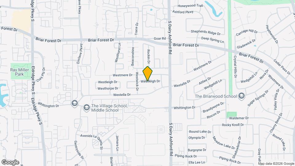 12711 Westleigh Dr Map and Location Details