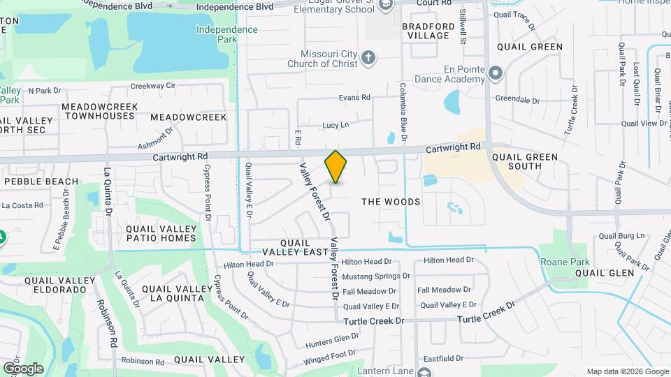 2210 Stillmeadow Dr Map and Location Details
