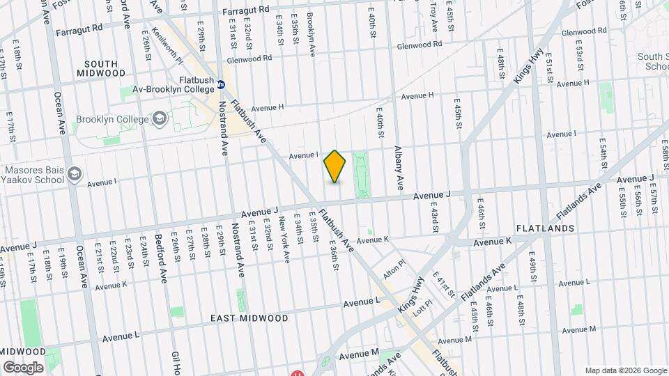 1172 E 37th St, Unit Apt # 2 Mapa y Detalles de la Ubicación