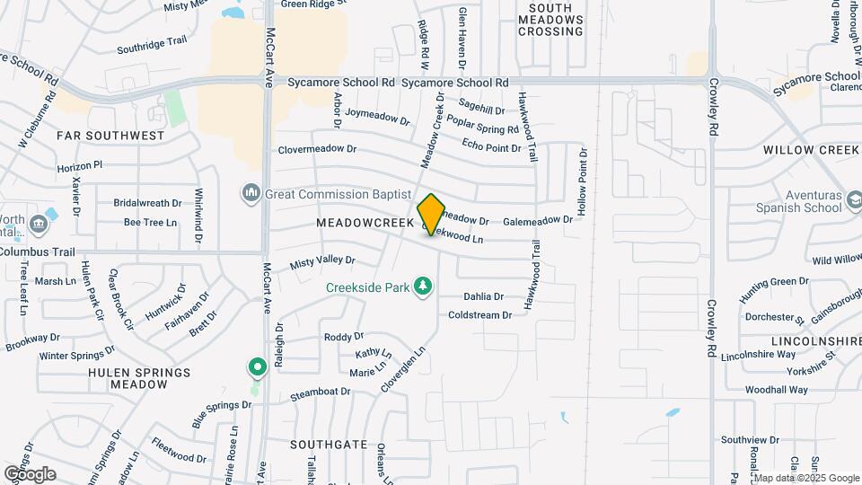 2708 Ctr Crk Ln Map and Location Details