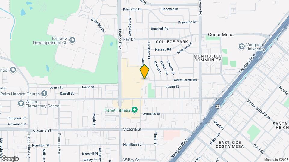 380 W Wilson St, Unit F104 Map and Location Details