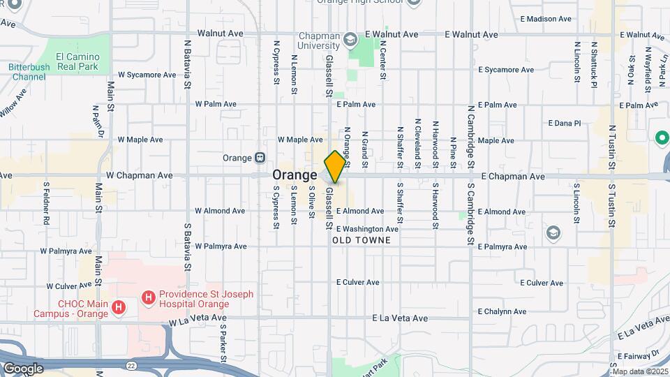 119 S Glassell St, Unit B Map and Location Details