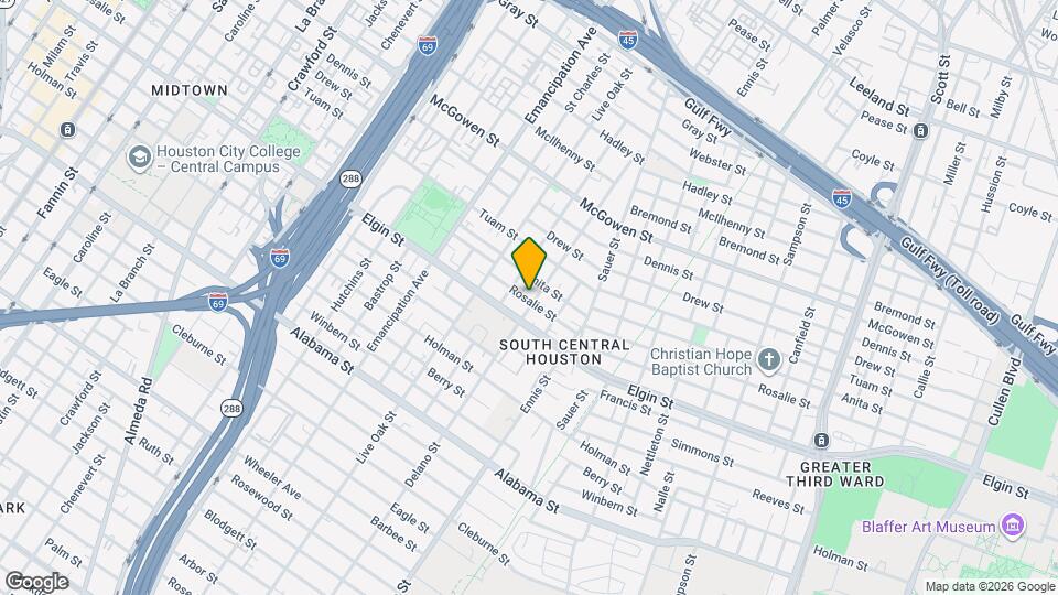 3018 Delano St Mapa y Detalles de la Ubicación