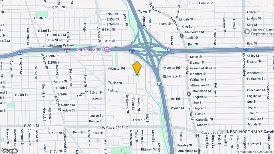 1823 Tabor St Map and Location Details