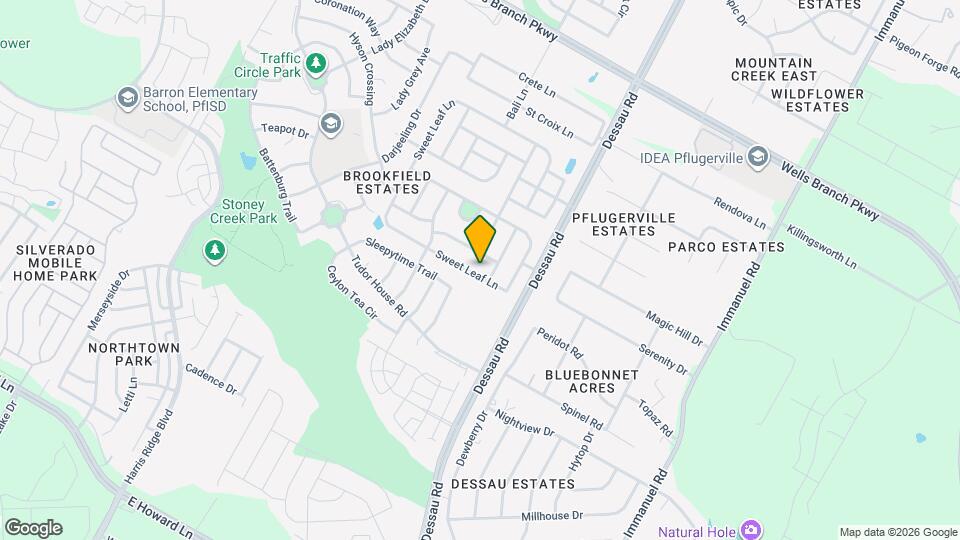1512 Sweet Leaf Ln Mapa y Detalles de la Ubicación