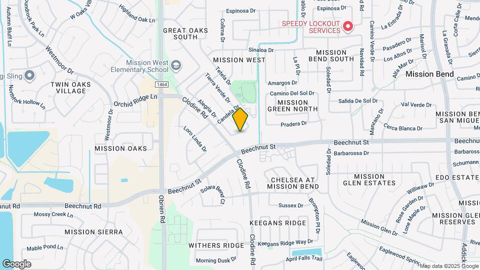 17103 Costero Dr Map and Location Details