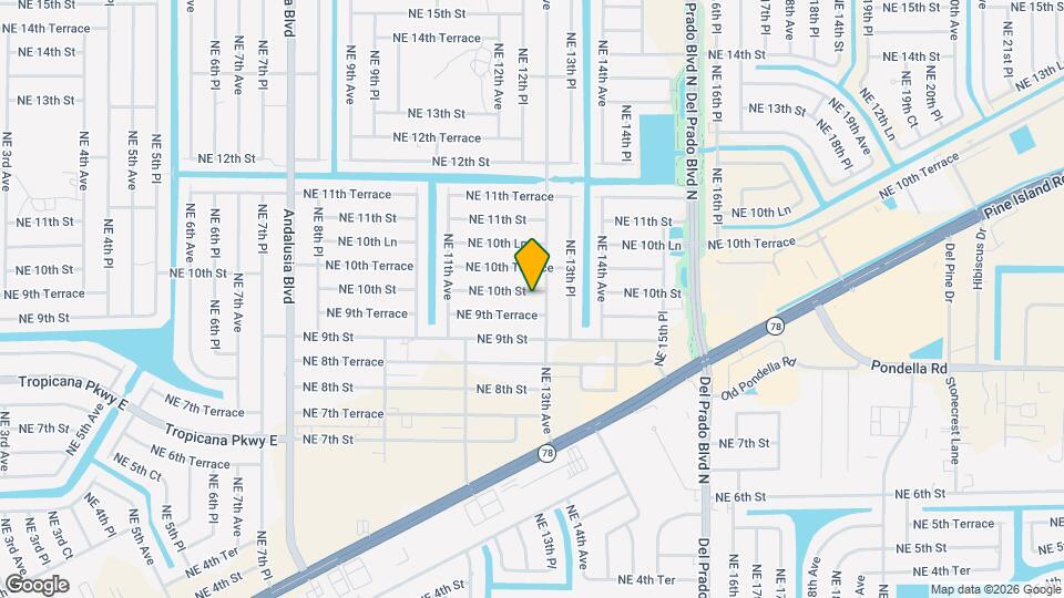 1222 NE 10th St Map and Location Details