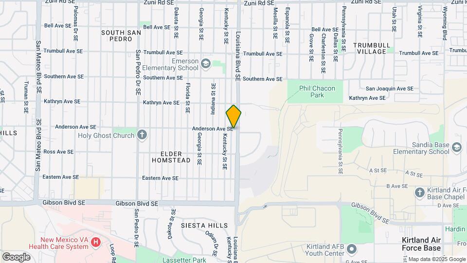 901-921 Louisiana Blvd SE Map and Location Details