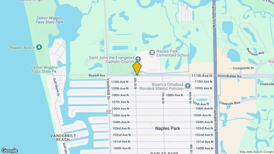 602 111th Ave N Map and Location Details