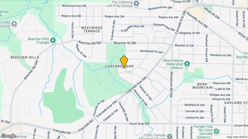 1749 S Alvarado Terrace SW Map and Location Details