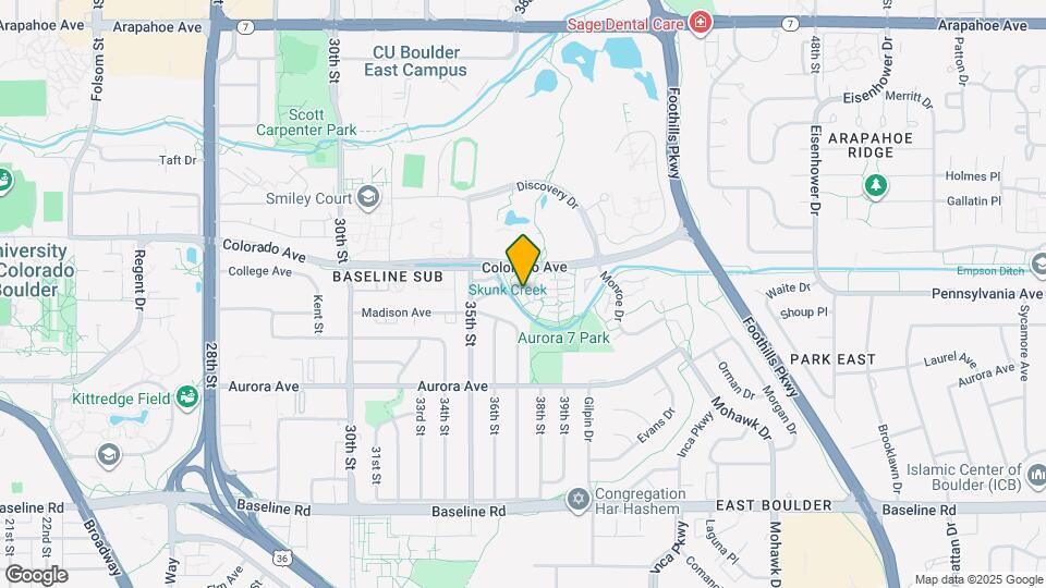 3790 Colorado Ave, Unit D Mapa y Detalles de la Ubicación