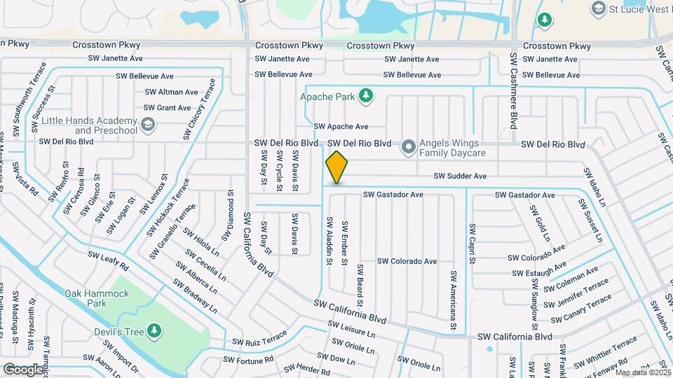 1481 SW Gastador Ave Mapa y Detalles de la Ubicación