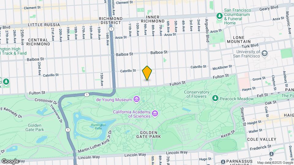 775 9th Ave Map and Location Details