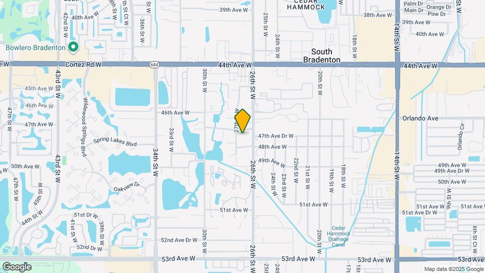 4705 27th St W Map and Location Details