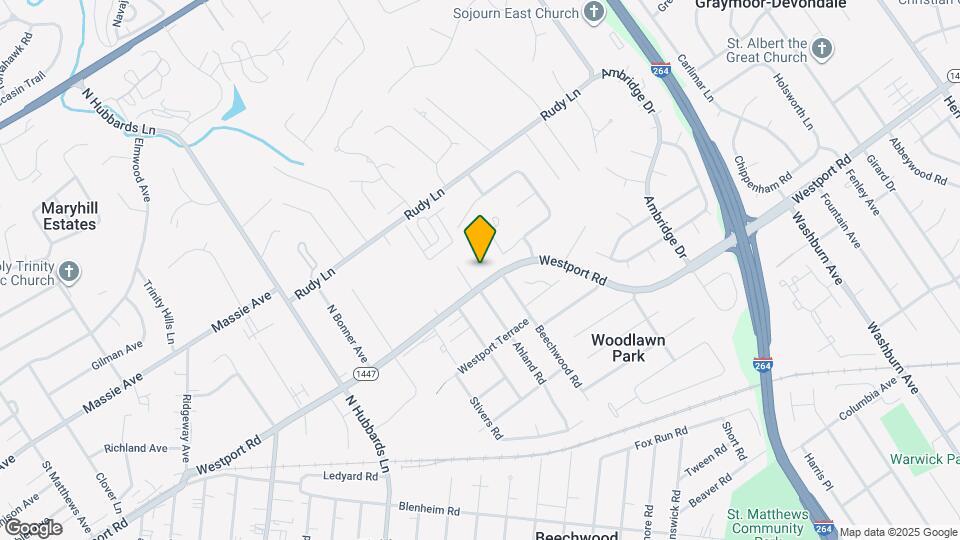 4305 Westport Rd Map and Location Details