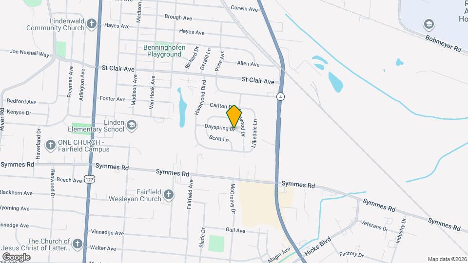 81 Dayspring Dr Map and Location Details