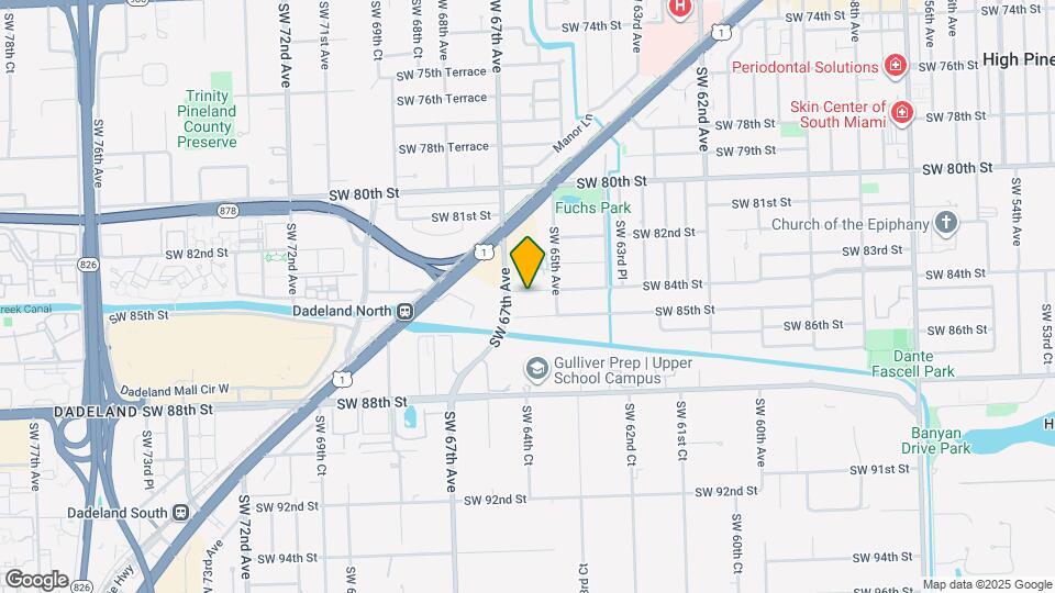 6600 SW 84th St Map and Location Details