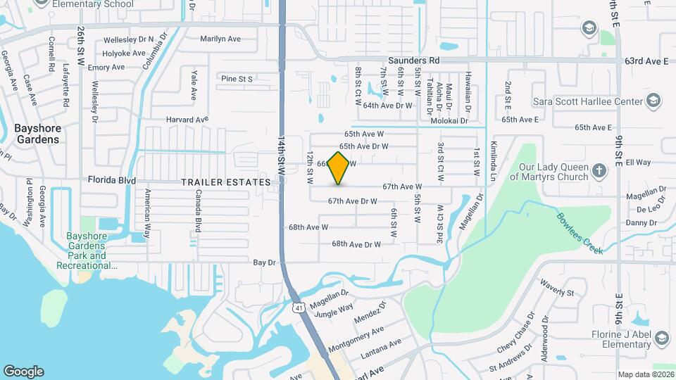 914 67th Ave W Map and Location Details