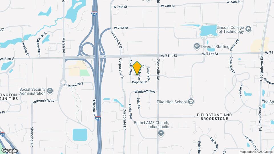 6902 Echo Ln Map and Location Details