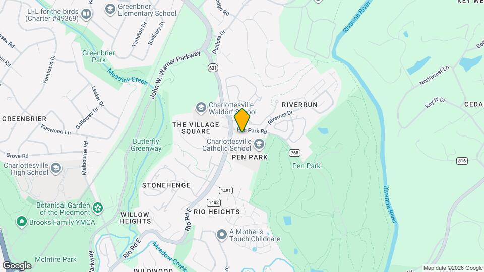 1157 Pen Park Rd Map and Location Details