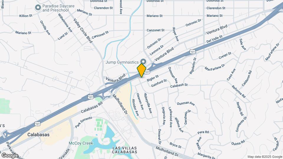 5010 Abbeyville Ave Map and Location Details
