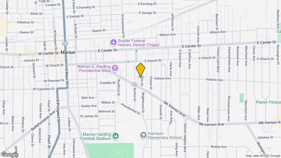 261 Elm St Map and Location Details