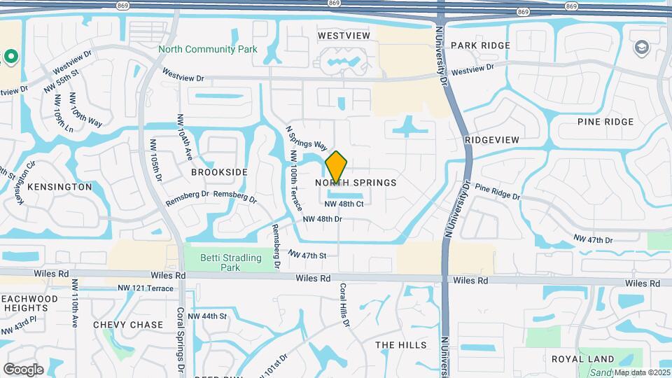 9912 NW 49th Pl Mapa y Detalles de la Ubicación