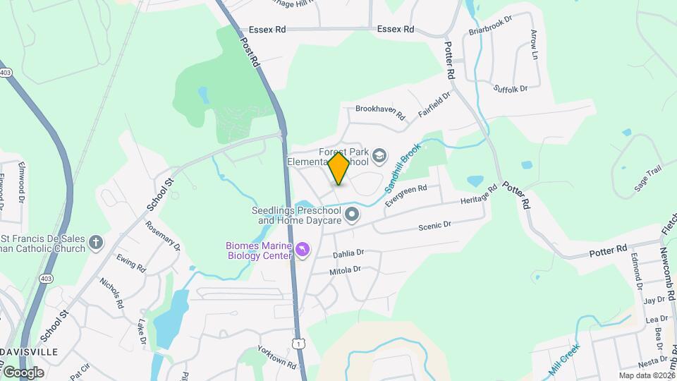 80 Forest Park Dr Map and Location Details