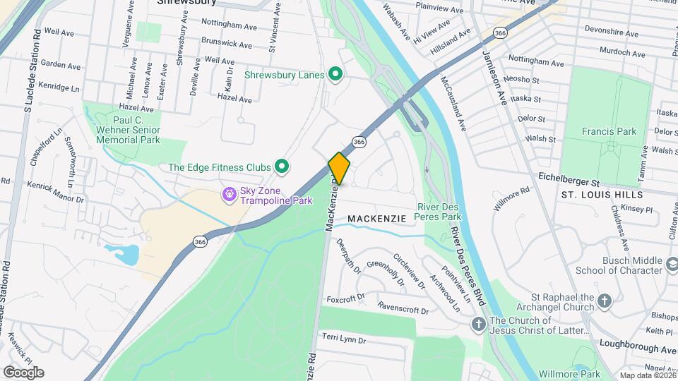 6926 MacKenzie Rd Map and Location Details