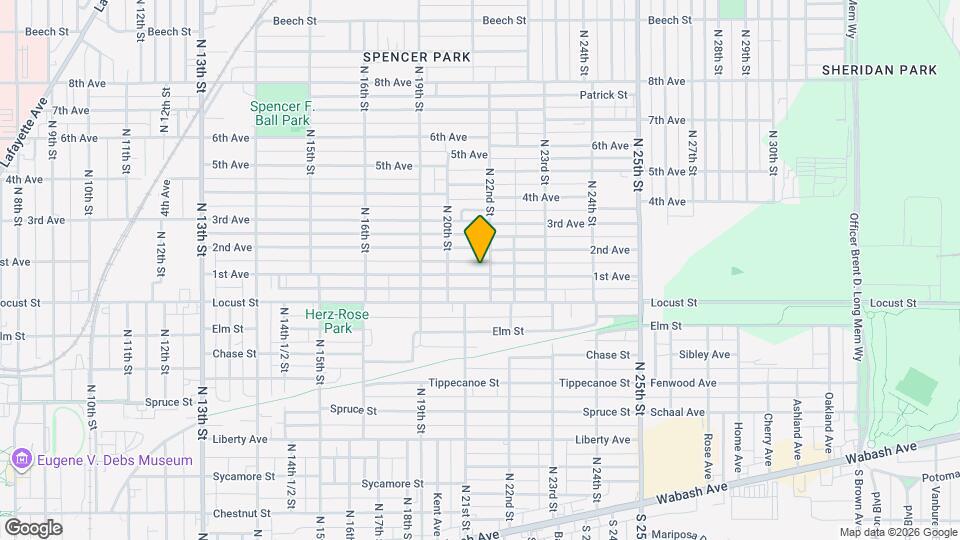 2124 1st Ave Mapa y Detalles de la Ubicación