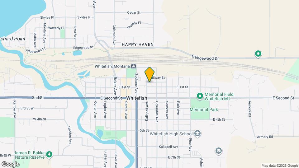 27 Kalispell Ave Map and Location Details