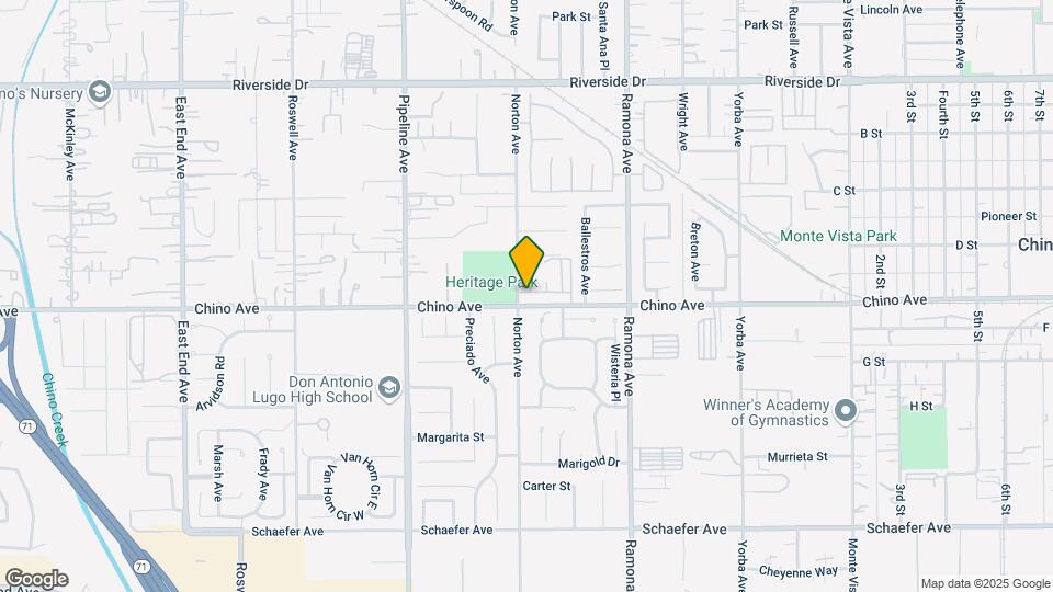 4310 Chino Ave, Unit C Map and Location Details