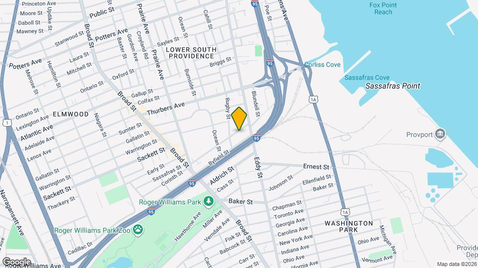 132 Pavilion Ave Map and Location Details