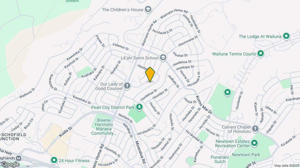 1604 Hoolana St Map and Location Details