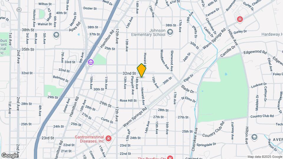 1407 31st St Map and Location Details