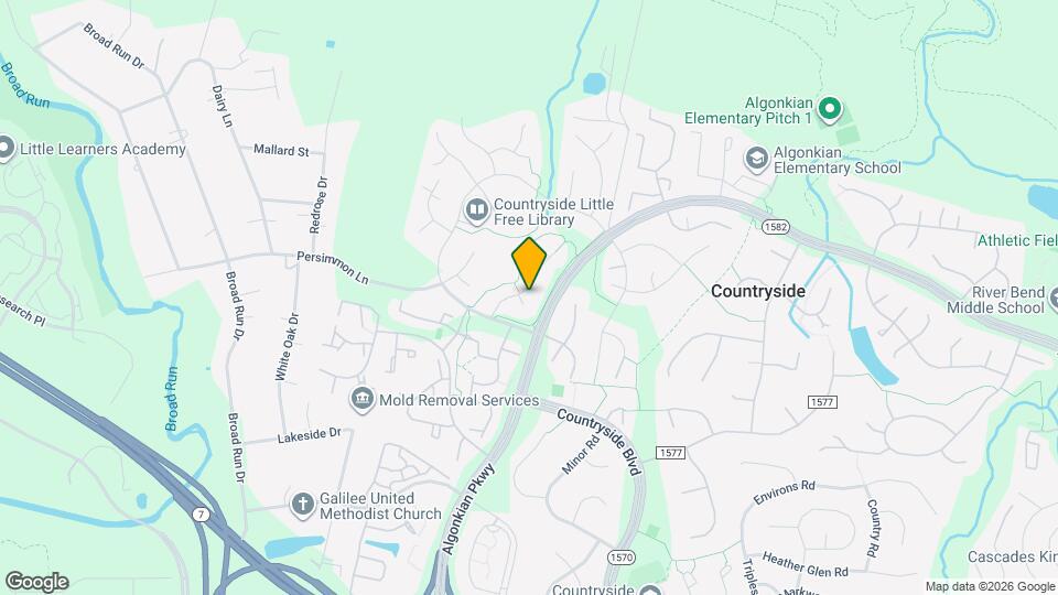 1 Bentmoor Ct Map and Location Details