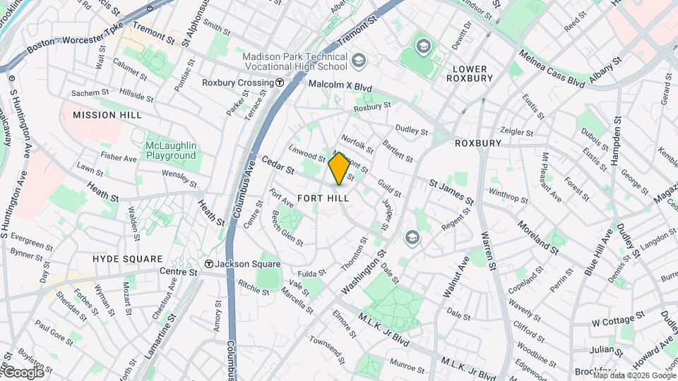 81 W Cedar St Map and Location Details