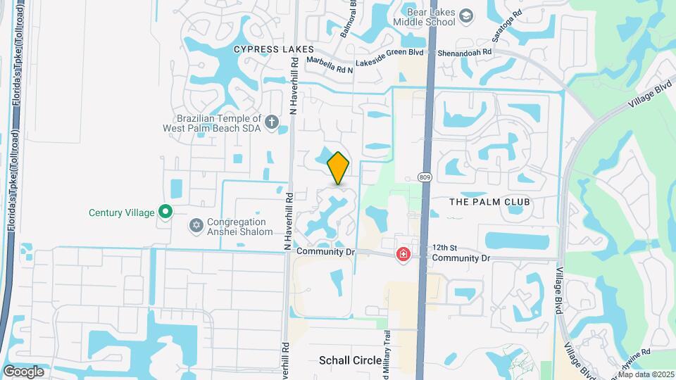 4815 Via Palm Lakes Map and Location Details