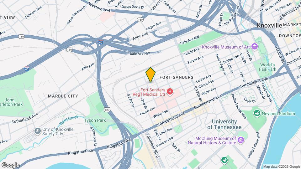 2016 Forest Ave Map and Location Details