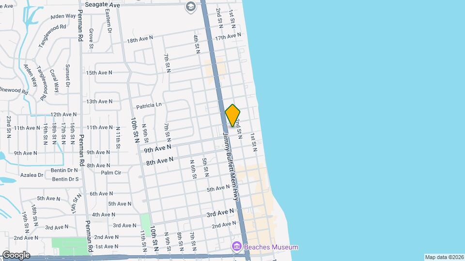 211 N 9th St Map and Location Details