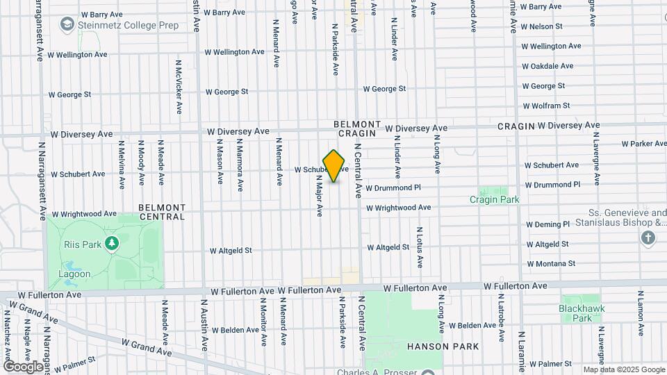 2630 N Parkside Ave Map and Location Details