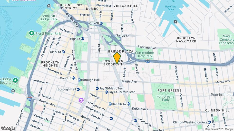 156 Tillary St Mapa y Detalles de la Ubicación