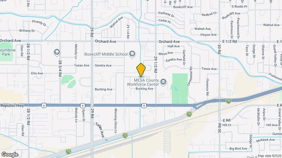 519-518 29 3/8 Rd Map and Location Details