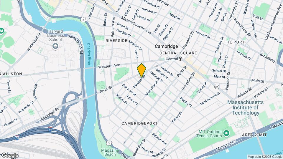 60 Pleasant St, Unit 1 Map and Location Details